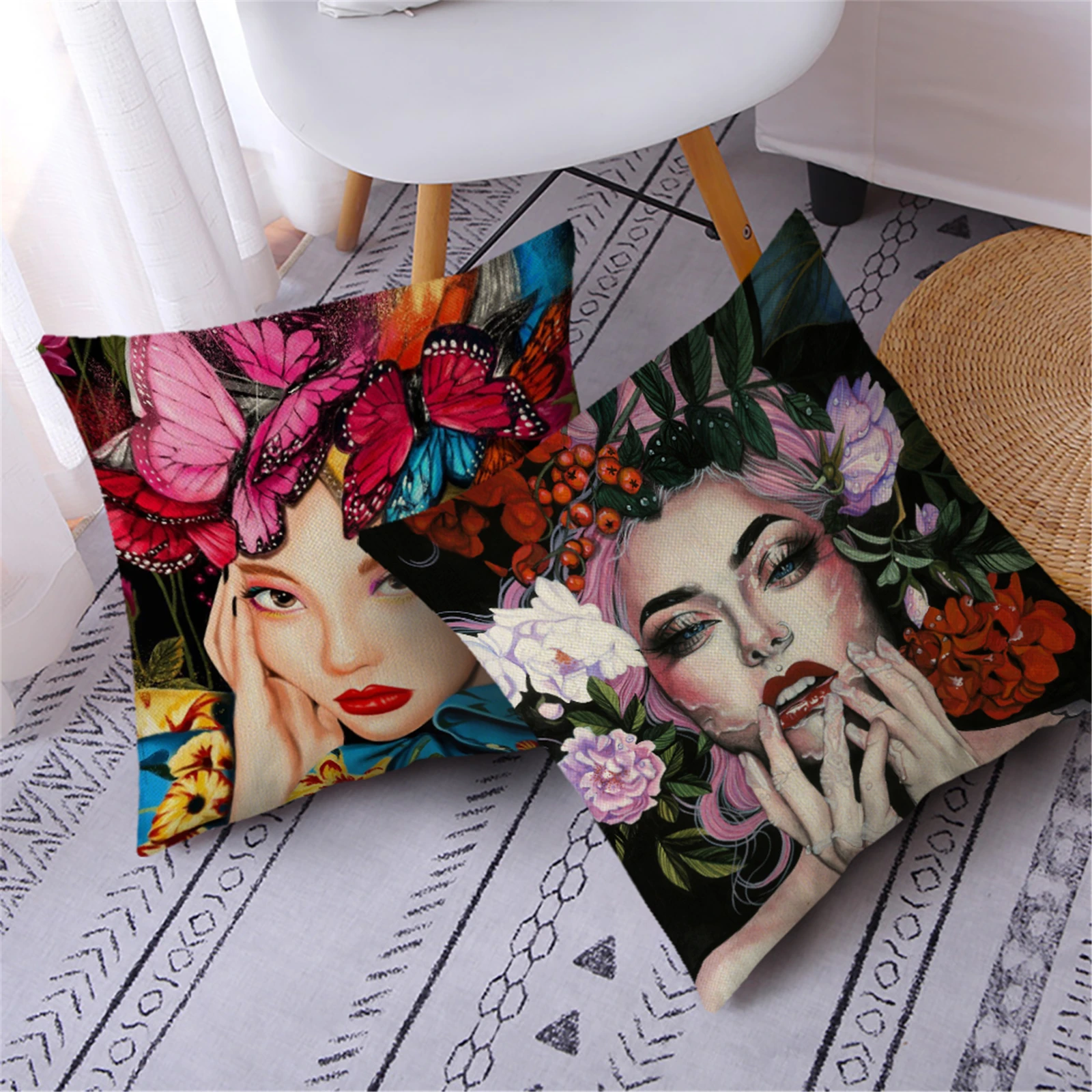 Fuwatacchi Decorative Linen Cushion Cover Home Decor Abstract Oil Painting Visual Impact Fall Throw Pillowcase Sofa Pillow Cover
Fuwatacchi Decorative Linen Cushion Cover Home Decor Abstract Oil Painting Visual Impact Fall Throw Pillowcase Sofa Pillow Cover