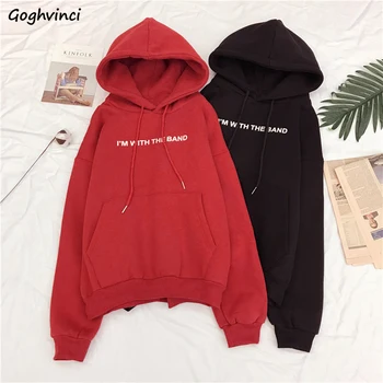 Hoodies Women Letter Long Sleeve Velvet Warm Korean Style Harajuku Hooded Casual Students Hip Hop Elegant Sweatshirts 2020 Chic
Hoodies Women Letter Long Sleeve Velvet Warm Korean Style Harajuku Hooded Casual Students Hip Hop Elegant Sweatshirts 2020 Chic
