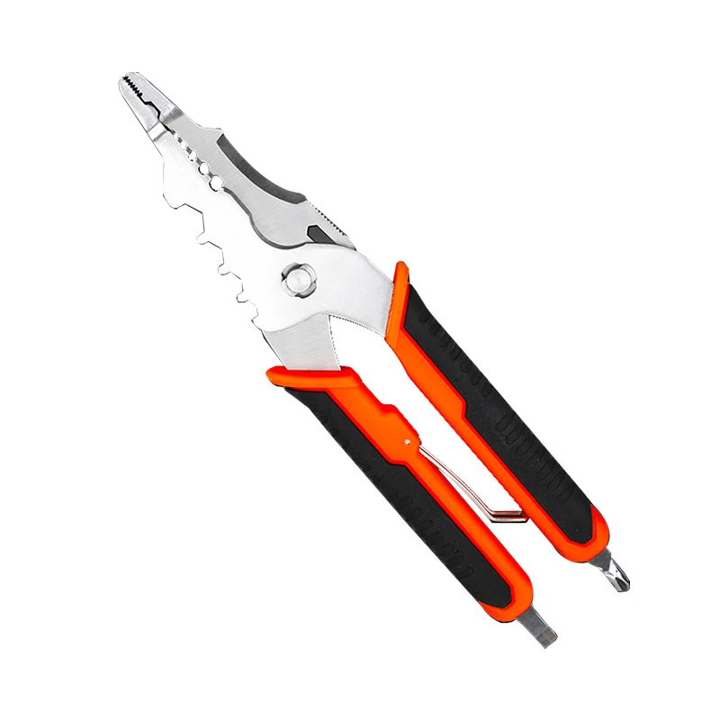 Electrician's Pliers Wire Stripper Cable Cutter Crimping Hand Tool Crimping Pliers Automatic Wire Stripping Multifunctional Tool
Electrician's Pliers Wire Stripper Cable Cutter Crimping Hand Tool Crimping Pliers Automatic Wire Stripping Multifunctional Tool