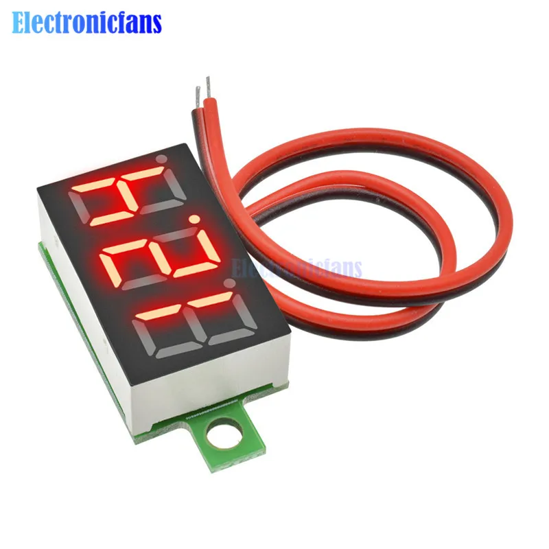 Цифровой мини вольтметр светодиодный 4 7 ~ 32 В постоянного тока|led digital|led panel