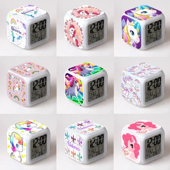 Unicorn Colorful Alarm Clock Little Pony LED Square Clock Children's Creative Gifts Colorful Digital Clock Alarm Christmas Gifts
Unicorn Colorful Alarm Clock Little Pony LED Square Clock Children's Creative Gifts Colorful Digital Clock Alarm Christmas Gifts