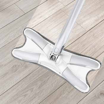 X-shaped Floor Mop 360 Rotating Cleaning with 2pcs Reusable Microfiber Pads for Home Replace Hand-free Wash Cleaning Tools
X-shaped Floor Mop 360 Rotating Cleaning with 2pcs Reusable Microfiber Pads for Home Replace Hand-free Wash Cleaning Tools