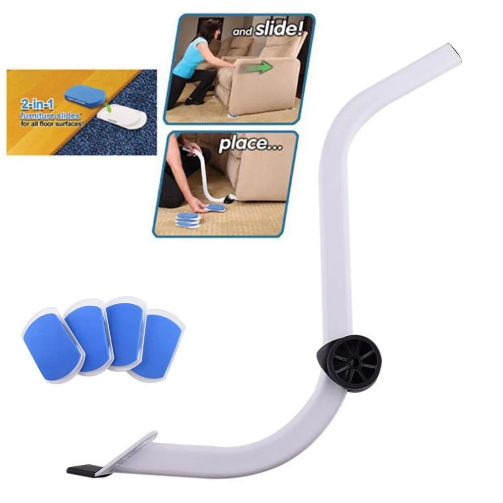Furniture Moving System with Lifter Tool & 4 Slides Household Handy Move Tools Mover Lifter Pads Labor-saving Accessories
Furniture Moving System with Lifter Tool & 4 Slides Household Handy Move Tools Mover Lifter Pads Labor-saving Accessories