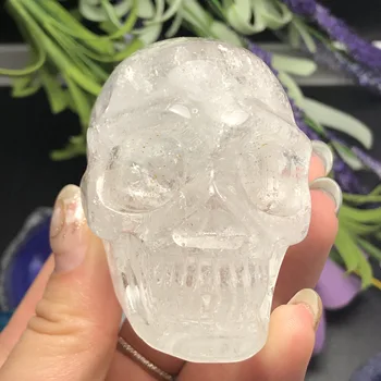 High quality natural smoky quartz rock purely hand-carved skull
High quality natural smoky quartz rock purely hand-carved skull