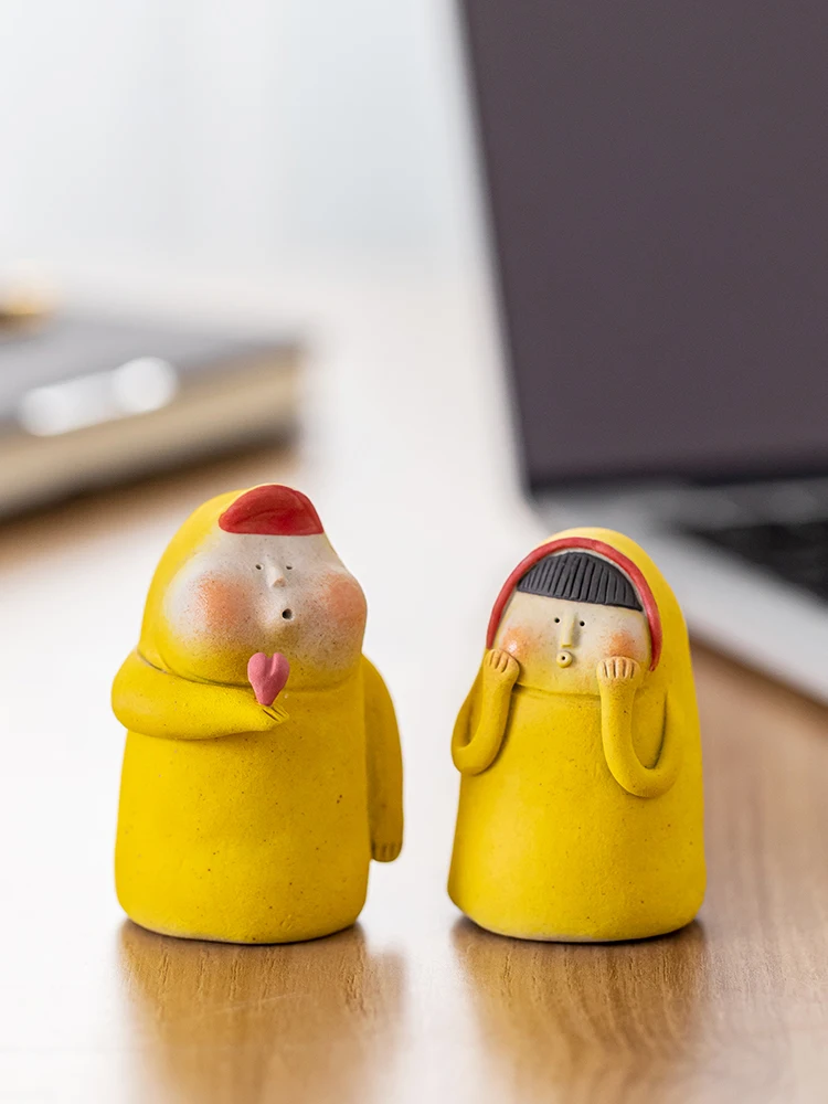 Ugly creative Little Yellow Man miniature figurines fairy garden desk decoration home decoration accessories for living room
Ugly creative Little Yellow Man miniature figurines fairy garden desk decoration home decoration accessories for living room