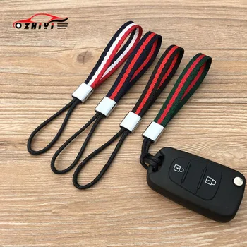 Car Keychain Car Key Belt Nylon Ribbon Keychain Female Wax Cord Keychain Keychain Simple Couple Car Key Hand Reel Pendant
Car Keychain Car Key Belt Nylon Ribbon Keychain Female Wax Cord Keychain Keychain Simple Couple Car Key Hand Reel Pendant