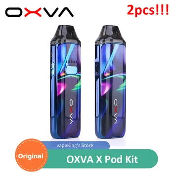 2pcs!!! Original OXVA X Pod Kit With 1600mAh Vape Mod 2ml Cartridge Electronic Cigarette Atomizer with Mesh & Regular & RBA Coil
2pcs!!! Original OXVA X Pod Kit With 1600mAh Vape Mod 2ml Cartridge Electronic Cigarette Atomizer with Mesh & Regular & RBA Coil