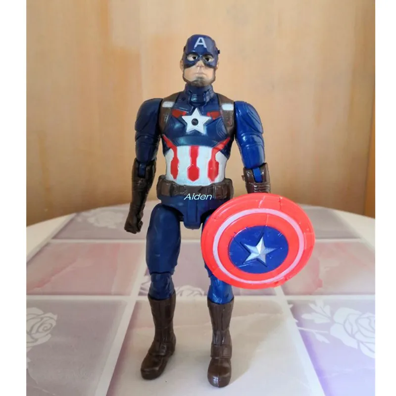 6" The Avengers Superhero Captain America Steven Roger With LED Light Iron Man PVC Action Collectible Model Toy OPP 16CM Z2697
6" The Avengers Superhero Captain America Steven Roger With LED Light Iron Man PVC Action Collectible Model Toy OPP 16CM Z2697
