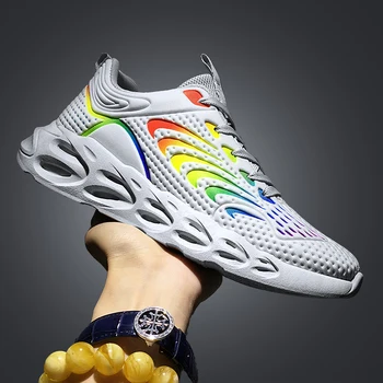 Summer Breathable Men's Shoes White Man Sneakers Shoes Mesh Casual Sport Running Shoes Male Travel Outdoor Jogging Walking Shoe
Summer Breathable Men's Shoes White Man Sneakers Shoes Mesh Casual Sport Running Shoes Male Travel Outdoor Jogging Walking Shoe
