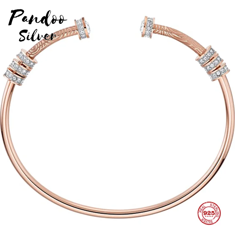 Fashion Charm Pure 925 Silver Original 1:1 Copy, Simple Design Elegant Exquisite Opening Bracelet Female Luxury Jewelry Gifts
Fashion Charm Pure 925 Silver Original 1:1 Copy, Simple Design Elegant Exquisite Opening Bracelet Female Luxury Jewelry Gifts