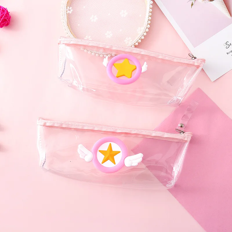 Sailor Moon Luna Cat Cardcaptor Sakura Card Captor Stationery Cute Pencil Pen Bag Case Container PVC Transparent Gift Girl
Sailor Moon Luna Cat Cardcaptor Sakura Card Captor Stationery Cute Pencil Pen Bag Case Container PVC Transparent Gift Girl