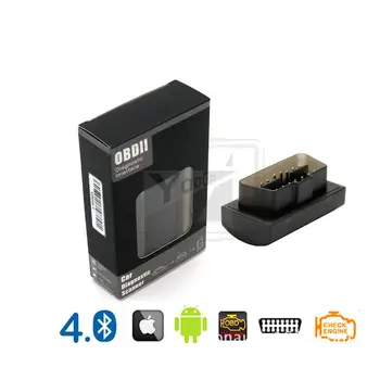 Bluetooth 4.0 OBD2 Car Diagnostic Tool Mini ELM327 V1.5(ST) For Android/ Symbian/Windows/IOS OBDII Protocol
Bluetooth 4.0 OBD2 Car Diagnostic Tool Mini ELM327 V1.5(ST) For Android/ Symbian/Windows/IOS OBDII Protocol