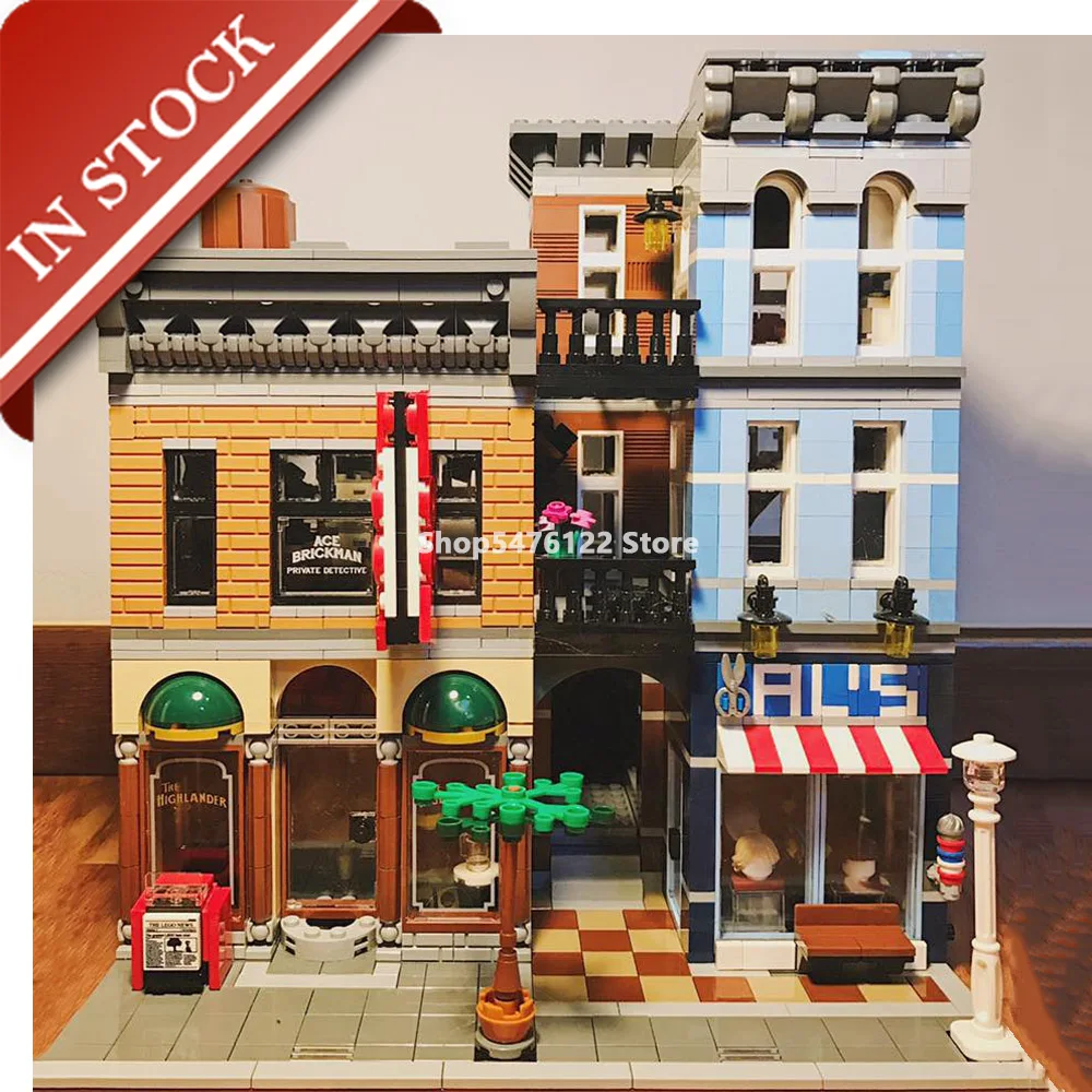 Street View Detective's Office 10246 15011 In Stock Building Blocks 2200+Pcs Creator Expert Construction Out Of Print
Street View Detective's Office 10246 15011 In Stock Building Blocks 2200+Pcs Creator Expert Construction Out Of Print