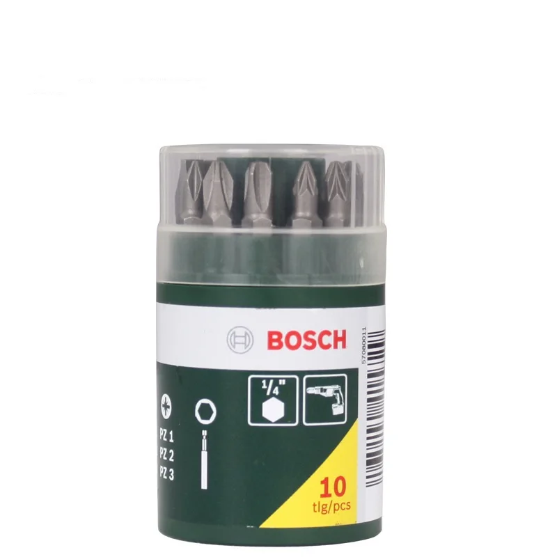Origional Product Bosch Screwdriver Bits 10 Set 25 Mm Bit And Extension Rod Household Electric Screwdriver Bit
Origional Product Bosch Screwdriver Bits 10 Set 25 Mm Bit And Extension Rod Household Electric Screwdriver Bit