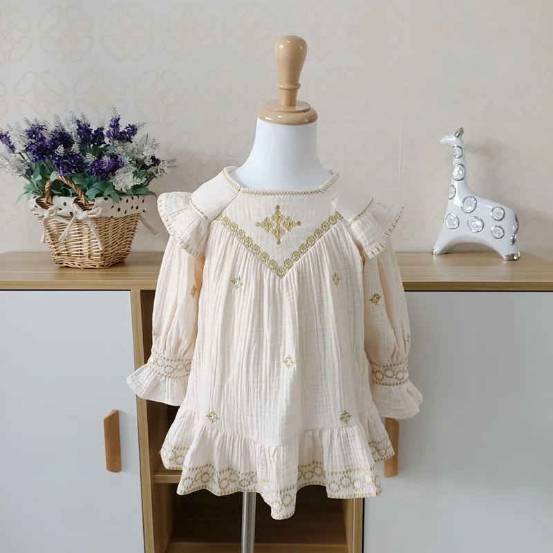 Children Dresses Kids Girl Sleeveless Cotton and Linen floral Dress Baby Girl Spring Summer dresses for girls
Children Dresses Kids Girl Sleeveless Cotton and Linen floral Dress Baby Girl Spring Summer dresses for girls
