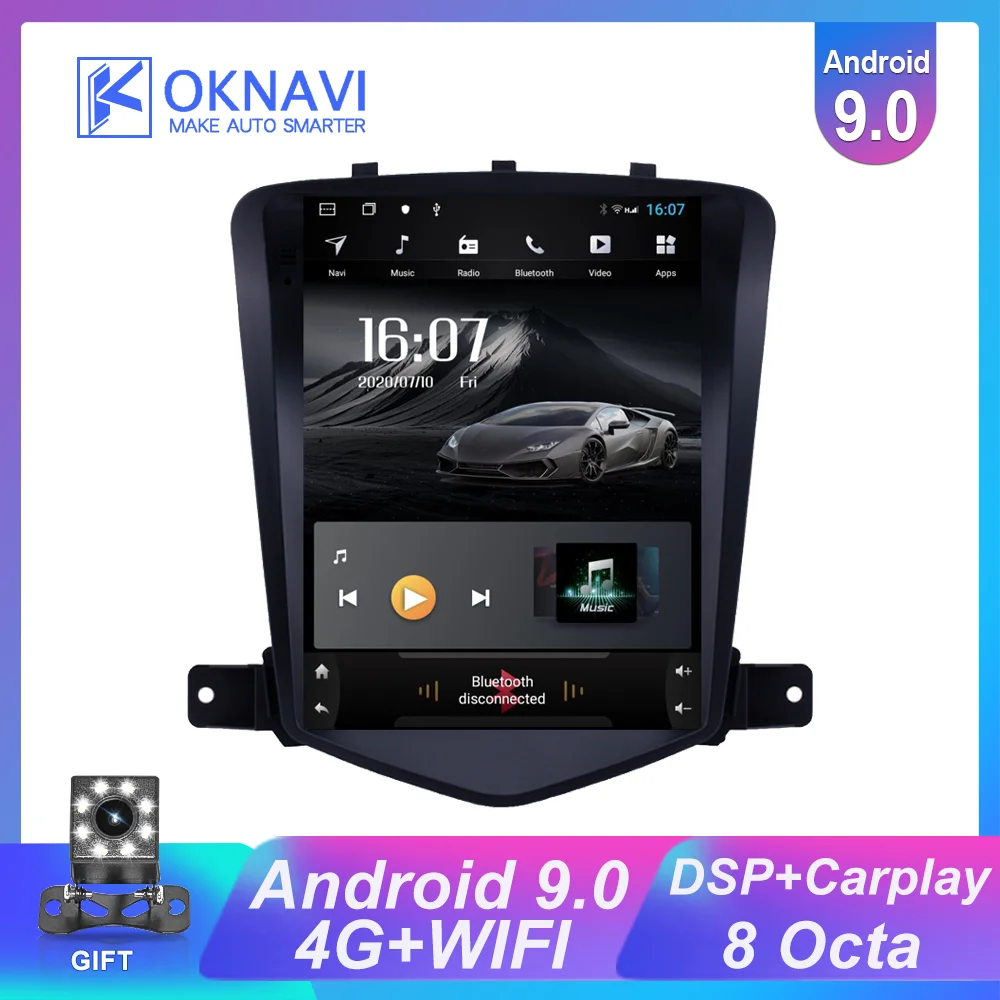 For Chevrolet-c Cruze Daewoo Lacetti 2009-2015 Car Radio Multimedia Player GPS Navigation Android 9.0 HD DSP Carplay 9.7 Inch
For Chevrolet-c Cruze Daewoo Lacetti 2009-2015 Car Radio Multimedia Player GPS Navigation Android 9.0 HD DSP Carplay 9.7 Inch