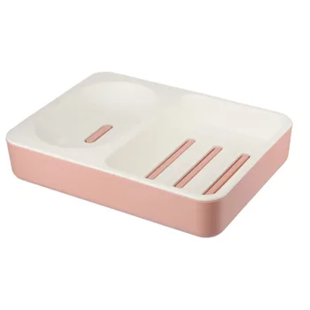 Double-grid soap box fast draining laundry soap storage box creative double-layer draining soap box rack
Double-grid soap box fast draining laundry soap storage box creative double-layer draining soap box rack