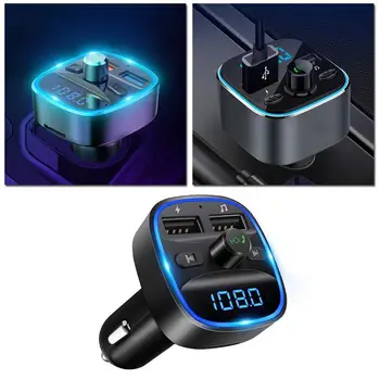 Car Mp3 Music Player Bluetooth 5.0 Receiver FM Transmitter Dual Usb Car Charger U Disk TF Card Lossless Music Player Drop Ship
Car Mp3 Music Player Bluetooth 5.0 Receiver FM Transmitter Dual Usb Car Charger U Disk TF Card Lossless Music Player Drop Ship