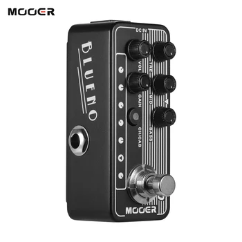 

Mooer MICRO PREAMP Series 020 BLUENO Digital Preamp Preamplifier Guitar Effect Pedal Cabinet Simulation Dual Channels 3-Band EQ
