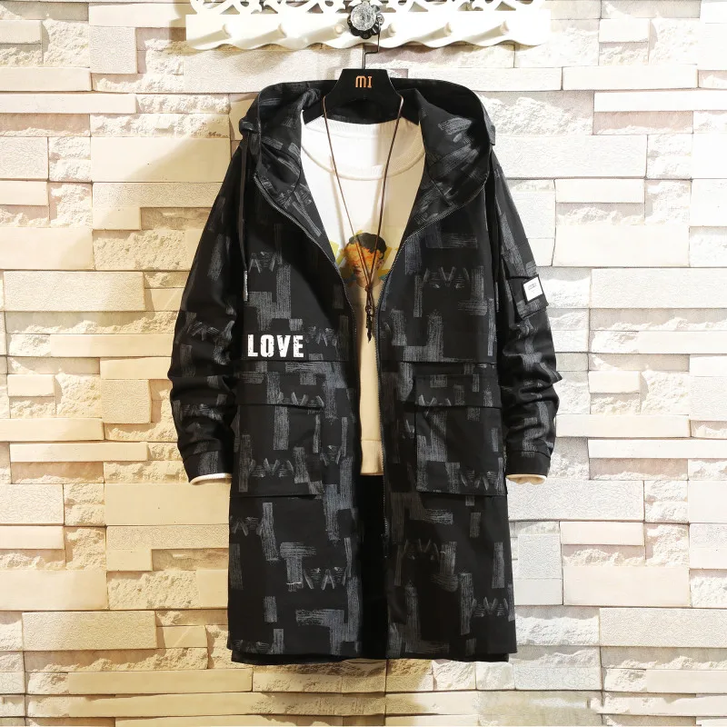 Men's windbreaker 2020 spring and autumn Korean style loose plus size jacket mid-length camouflage top trendy jacket
Men's windbreaker 2020 spring and autumn Korean style loose plus size jacket mid-length camouflage top trendy jacket