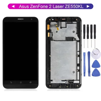 For Asus ZenFone 2 Laser ZE550KL LCD Display Digitizer Touch Screen Sensor Assembly + Frame Free Tools
For Asus ZenFone 2 Laser ZE550KL LCD Display Digitizer Touch Screen Sensor Assembly + Frame Free Tools