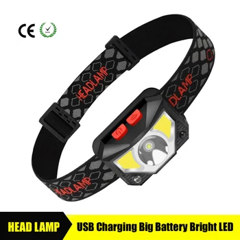 Motion Sensor Inductive LED Headlight Headlamp Rechargeable Built in battery Head Torch Lamp RED Fishing Light
Motion Sensor Inductive LED Headlight Headlamp Rechargeable Built in battery Head Torch Lamp RED Fishing Light