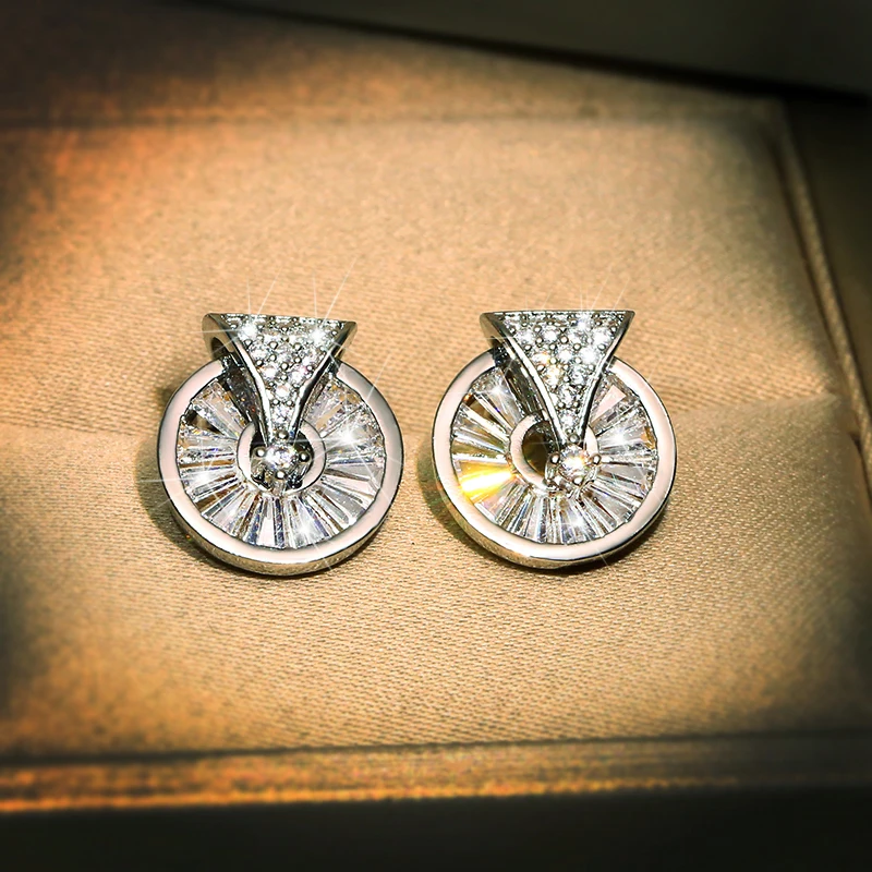 2021New Cute Trend S925 Silver Color Stud Earrings or Women with Bling Zircon Stone Fashion Engagement Christmas Gift Jewelry
2021New Cute Trend S925 Silver Color Stud Earrings or Women with Bling Zircon Stone Fashion Engagement Christmas Gift Jewelry