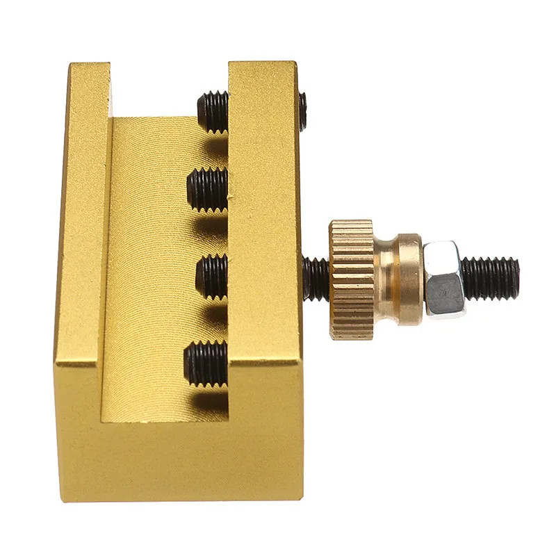 1/4-3/8 Inch 20x25x50mm Lathe Quick Change Tool Post Turning Facing Holder Milling Cut Tool Holder For CCMT TCMT Nilling Insert
1/4-3/8 Inch 20x25x50mm Lathe Quick Change Tool Post Turning Facing Holder Milling Cut Tool Holder For CCMT TCMT Nilling Insert