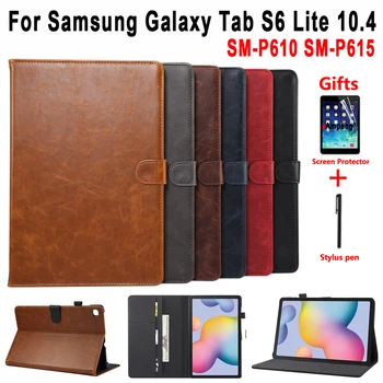 Case for Samsung Galaxy Tab S6 Lite 10.4 Case Cover Premium PU Leather Stand with Pencil Holder P610 P615 SM-P610 SM-P615 Funda
Case for Samsung Galaxy Tab S6 Lite 10.4 Case Cover Premium PU Leather Stand with Pencil Holder P610 P615 SM-P610 SM-P615 Funda