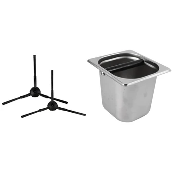 10PCS Side Brush for Ecovacs ing Robot CR120 & 1x Stainless Steel Coffee Knocking Box Barista Container
10PCS Side Brush for Ecovacs ing Robot CR120 & 1x Stainless Steel Coffee Knocking Box Barista Container