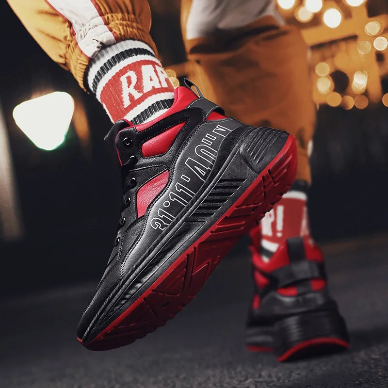 MEN'S SHOES High-top Board Shoe New Style Autumn & Winter Online Celebrity Men's Trendy Shoes Trend Korean-style Versatile Men S
MEN'S SHOES High-top Board Shoe New Style Autumn & Winter Online Celebrity Men's Trendy Shoes Trend Korean-style Versatile Men S