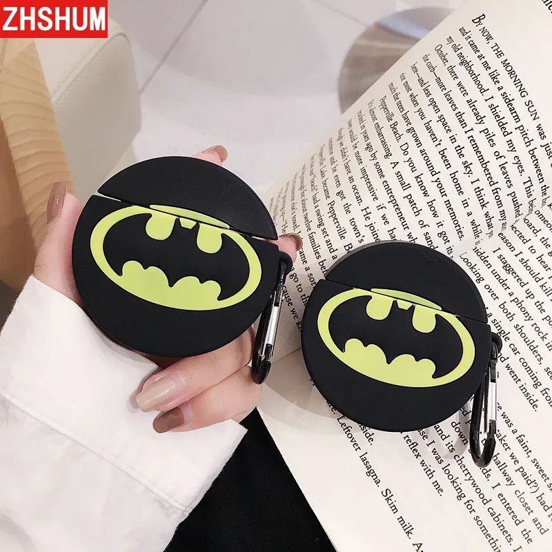 Cartoon Case for AirPods 1 2 Soft Silicone Skin Batman Rope Earphone Case 360 Full Cover for Apple AirPods Shell Air Pods House
Cartoon Case for AirPods 1 2 Soft Silicone Skin Batman Rope Earphone Case 360 Full Cover for Apple AirPods Shell Air Pods House