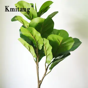 62cm 2fork Large Fake Ficus Tree Tropical Palm Leafs Artificial Real Touch Plant Plastic Green Tree Branch for Home Autumn Decor
62cm 2fork Large Fake Ficus Tree Tropical Palm Leafs Artificial Real Touch Plant Plastic Green Tree Branch for Home Autumn Decor