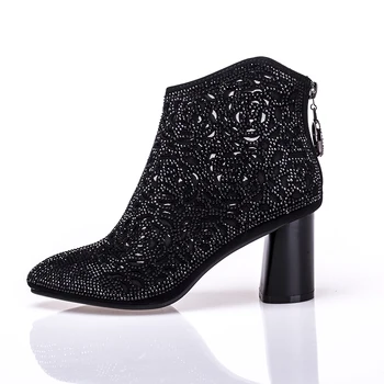 Bohemian High Heel chun qiu wang Shoe Tip Mesh dan xue Baotou Circle with Hollow Rome liang xue Female ankle boots women
Bohemian High Heel chun qiu wang Shoe Tip Mesh dan xue Baotou Circle with Hollow Rome liang xue Female ankle boots women
