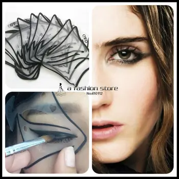 7 style in 1 set Quick Makeup Cat Eyeliner Smokey Eyeshadow Drawing Guide Reusable Stencil for Classic Eye Liner Template
7 style in 1 set Quick Makeup Cat Eyeliner Smokey Eyeshadow Drawing Guide Reusable Stencil for Classic Eye Liner Template