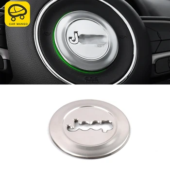 CarManGo For Jeep Renegade 2015-2019 Stainless Steel Car Steering Wheel Cover Frame Decoration Trim Chrome Interior Accessories
CarManGo For Jeep Renegade 2015-2019 Stainless Steel Car Steering Wheel Cover Frame Decoration Trim Chrome Interior Accessories