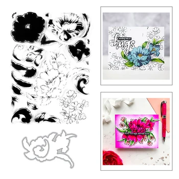 2020 Mother's Day Flower Blossom Leaves New Stamps and Hot Metal Cutting Dies Foil For DIY Scrapbooking Paper Craft Card Making
2020 Mother's Day Flower Blossom Leaves New Stamps and Hot Metal Cutting Dies Foil For DIY Scrapbooking Paper Craft Card Making