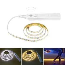 3/2/1m LED Stripe Light Motion Sensor Flexible LED Strip Bar Cabinet Light Closet Bed Lamp Tape Night Light LED Lamp Strip
3/2/1m LED Stripe Light Motion Sensor Flexible LED Strip Bar Cabinet Light Closet Bed Lamp Tape Night Light LED Lamp Strip