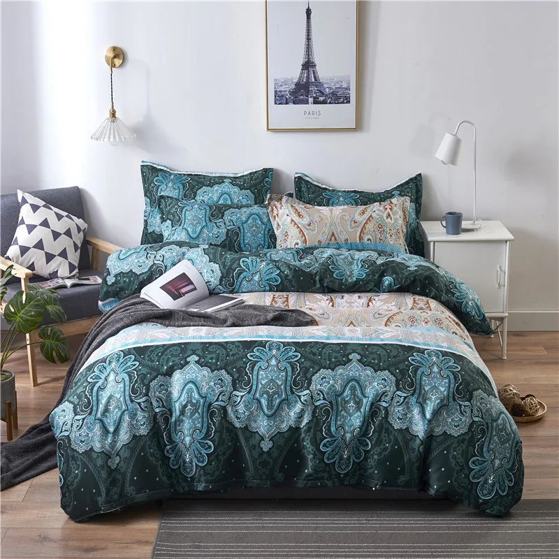 2020 New Pattern Bohemian Style Printing 2/3 Pcs Duvet Cover Set 1 Quilt Cover + 1/2 Pcs Pillow Cases Twin Double Full QueenKing
2020 New Pattern Bohemian Style Printing 2/3 Pcs Duvet Cover Set 1 Quilt Cover + 1/2 Pcs Pillow Cases Twin Double Full QueenKing