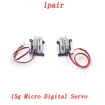 1pair Remote Control Model Airplane Micro Mini 1.5g Digital Servo DC 3.7V-5V Ultralight Linear Plastic Nylon Gear
1pair Remote Control Model Airplane Micro Mini 1.5g Digital Servo DC 3.7V-5V Ultralight Linear Plastic Nylon Gear