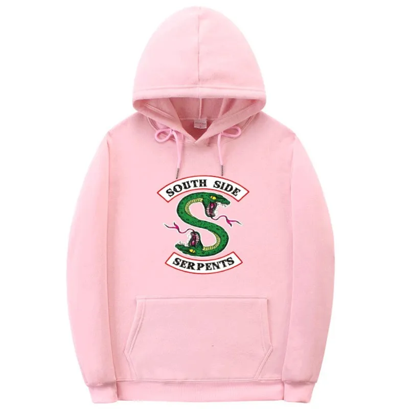 2019 New South Side Serpents Print Hoodie Sweatshirt Hip Hop Streetwear Autumn And Winter Hoodies Women Fashion Riverdale Hoodie
2019 New South Side Serpents Print Hoodie Sweatshirt Hip Hop Streetwear Autumn And Winter Hoodies Women Fashion Riverdale Hoodie