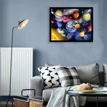 1 Set Planet Frameless DIY Digital Oil Painting By Numbers Canvas Wall Picture Deco
1 Set Planet Frameless DIY Digital Oil Painting By Numbers Canvas Wall Picture Deco