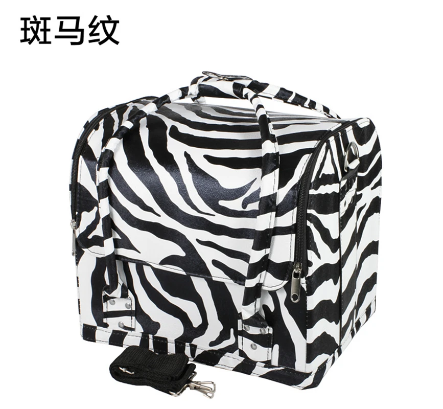Fashion Zebra Stripe Cosmetic Organizer Travel Make Up Box Large Capacity Cosmetic Bag Portable Makeup Box Beauty Vanity Case
Fashion Zebra Stripe Cosmetic Organizer Travel Make Up Box Large Capacity Cosmetic Bag Portable Makeup Box Beauty Vanity Case