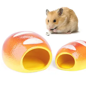Cute Ceramic Hamster Cage Small Pet Ceramic House Sleeping Nest Pet Bed Rat HamsterToys Cage For All Seasons House Accessories
Cute Ceramic Hamster Cage Small Pet Ceramic House Sleeping Nest Pet Bed Rat HamsterToys Cage For All Seasons House Accessories