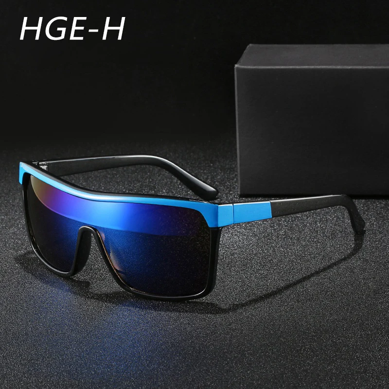 Фото Мужские квадратные солнцезащитные очки KD85 большие и Непродуваемые с | Мужские солнцезащитные очки (4000231736379)