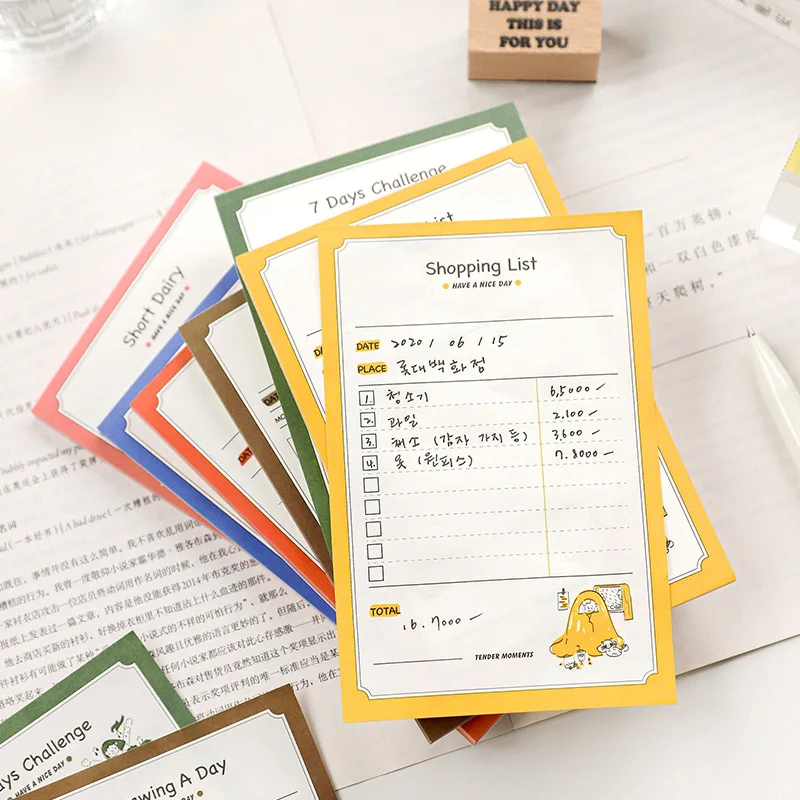 Creativity Cute Memo Pad 50 Sheets Word Book Kawaii Stationery N Times Sticky Notes Notepad Students Office Supplies Stationery
Creativity Cute Memo Pad 50 Sheets Word Book Kawaii Stationery N Times Sticky Notes Notepad Students Office Supplies Stationery