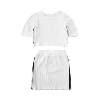 Pudcoco US Stock 0-5 Years Fashion Baby Girls Sports Clothes Set Short Sleeve Cotton T-Shirt Top+Mini Skirt Tennis Outfit 2020
Pudcoco US Stock 0-5 Years Fashion Baby Girls Sports Clothes Set Short Sleeve Cotton T-Shirt Top+Mini Skirt Tennis Outfit 2020