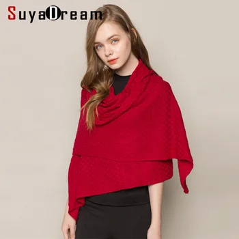 SuyaDream Winter Cashmere Warm Scarf 185cm Length 85%Silk 15%Cashmere Comfortable Knitted Solid Scarfs 2019 New
SuyaDream Winter Cashmere Warm Scarf 185cm Length 85%Silk 15%Cashmere Comfortable Knitted Solid Scarfs 2019 New