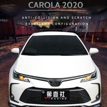 New 3pcs Car Front Bumper Lip Splitter Fins Body Kit Chin Spoiler Diffuser Deflector For Toyota Carora 2019
New 3pcs Car Front Bumper Lip Splitter Fins Body Kit Chin Spoiler Diffuser Deflector For Toyota Carora 2019