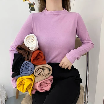 2020 Sweater Women's Fashion Autumn Winter Cashmere O-Neck Sweater Soft Solid Slim Pullovers Female All-match Knitted Sweaters
2020 Sweater Women's Fashion Autumn Winter Cashmere O-Neck Sweater Soft Solid Slim Pullovers Female All-match Knitted Sweaters